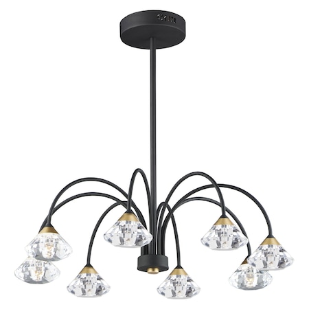 Et2 Hope Led 8-Light Semi Flush / Pendant E24807-75BKMG